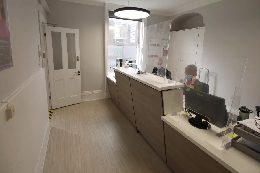 Park Road Dental Reception